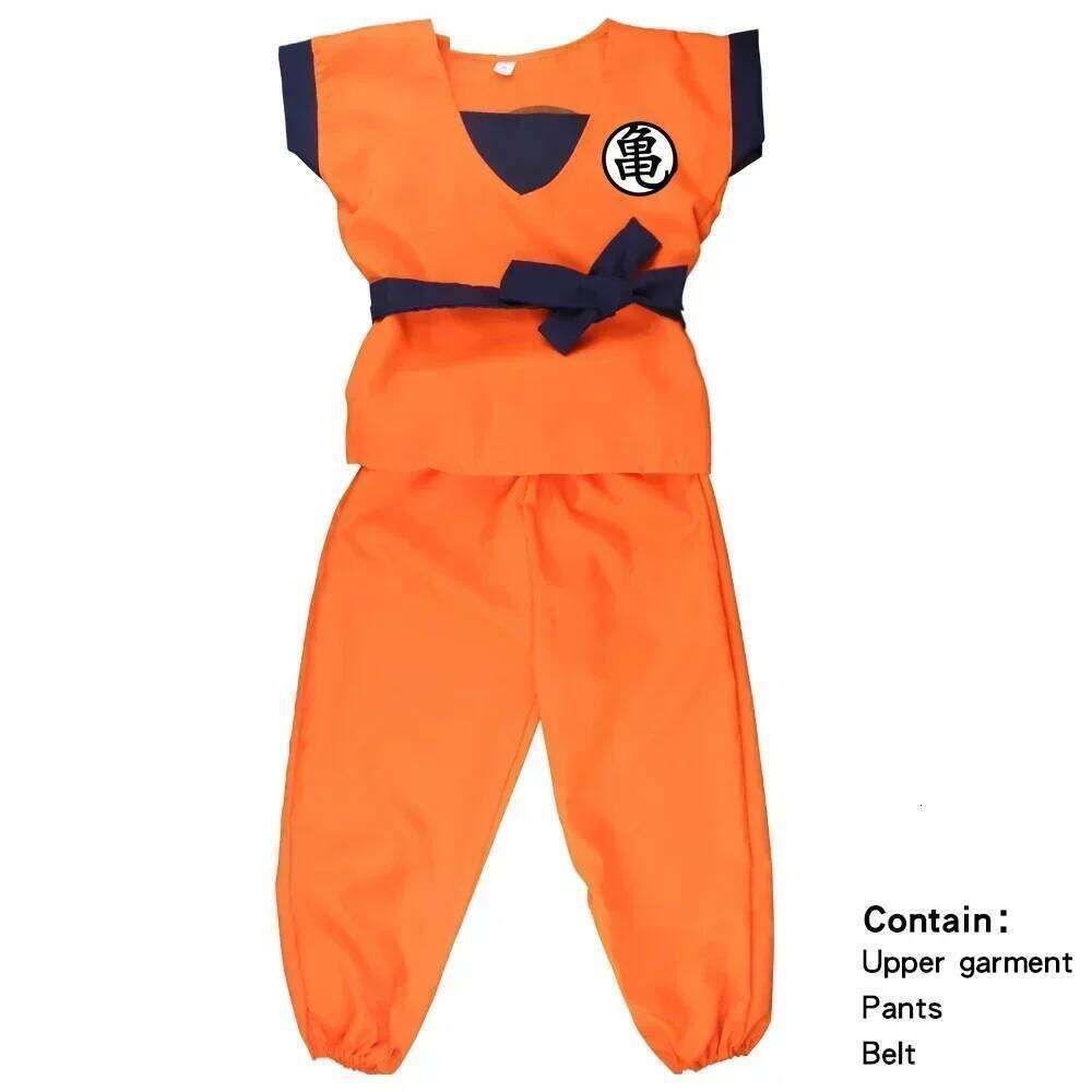 Halloween Adult Kids Suits Son Goku Gui Carnival Anime view 3