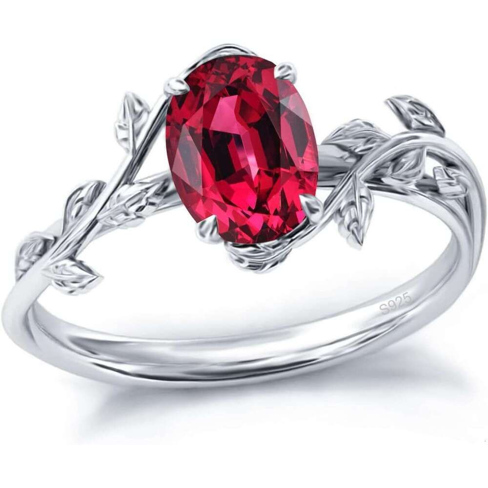Natürlicher Moosachat-Opal-Geburtsstein-Sterling-Sier-Blatt-Versprechensring für Frauen – Schmuck zum Geburtstag oder Jahrestag_voghion.com