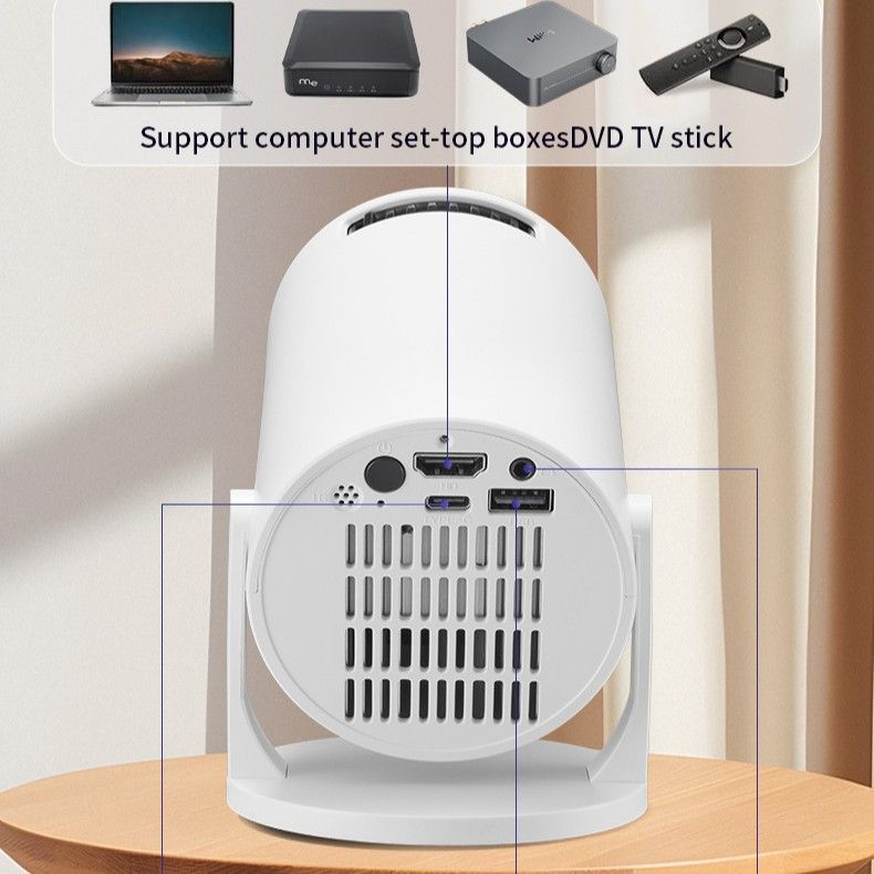 HY300mini Projector Wi Fi Wireless Portable Home... From Leixiecoo, &Price; | DHgate.Com - Image 3