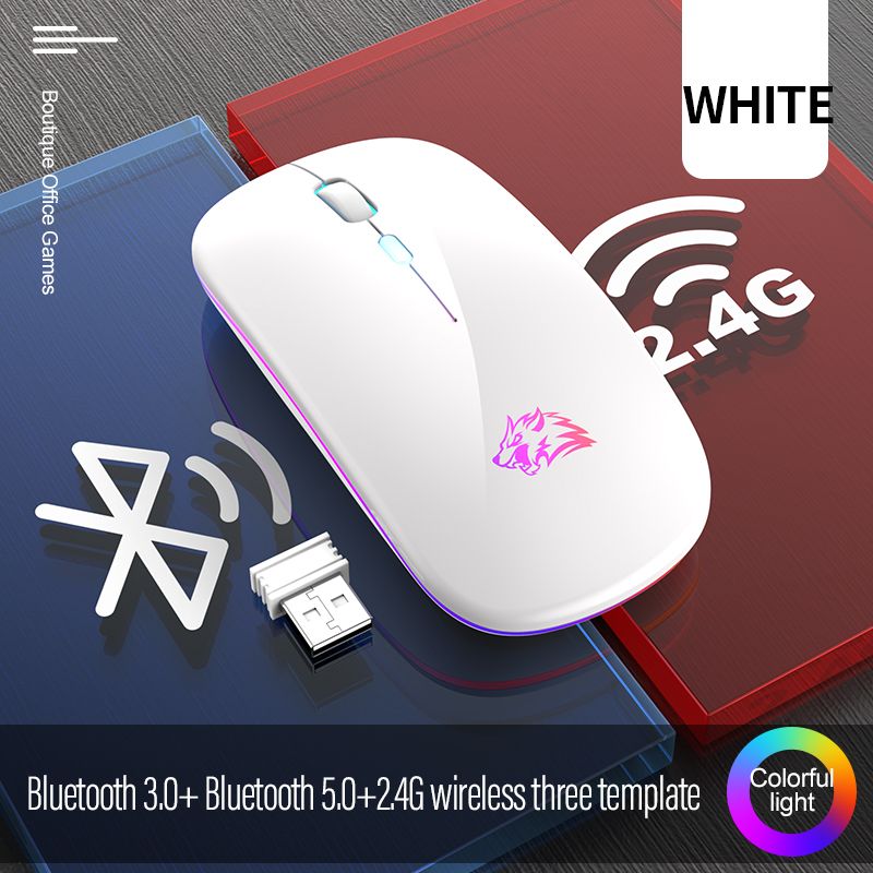 2.4G BT5.0 White