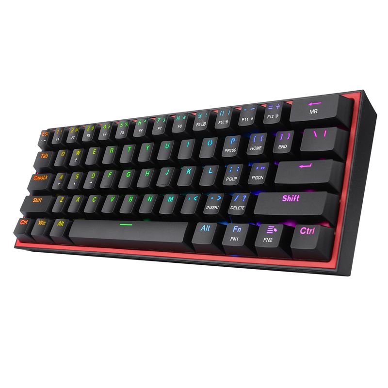 K617RGB-siyah kırmızı anahtar