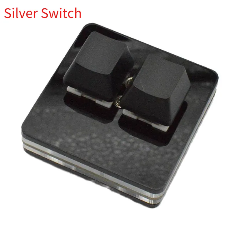 2 مفاتيح مفتاح Sliver Switch
