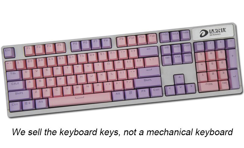 Lila rosa keycap
