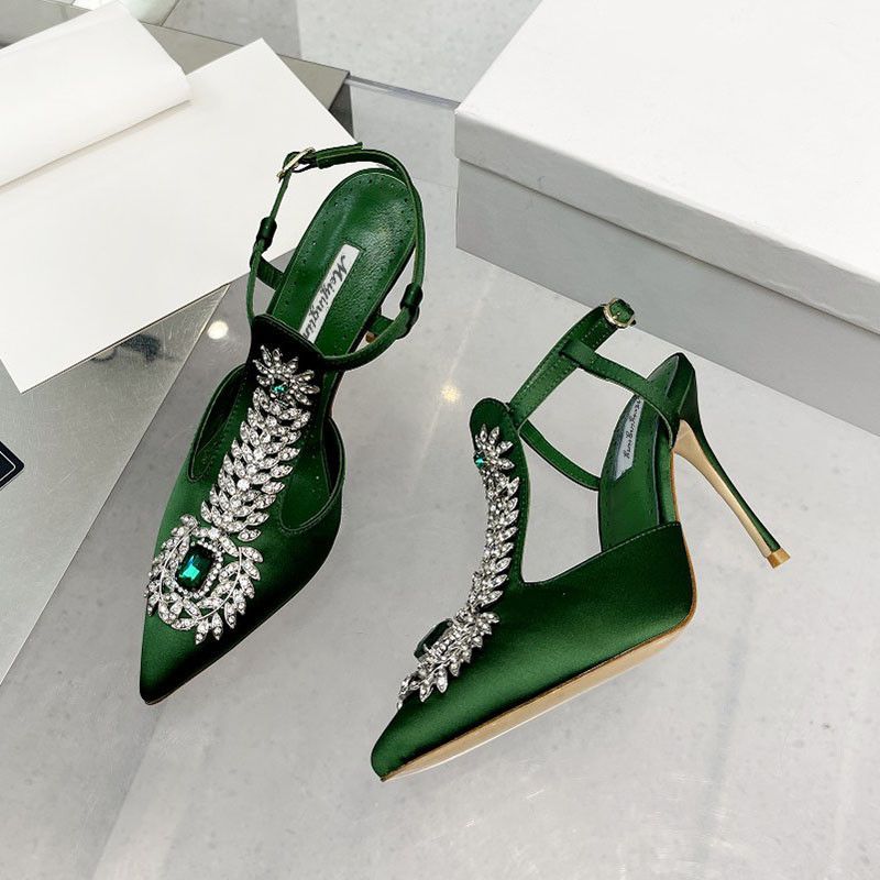 Green 10CM Heel