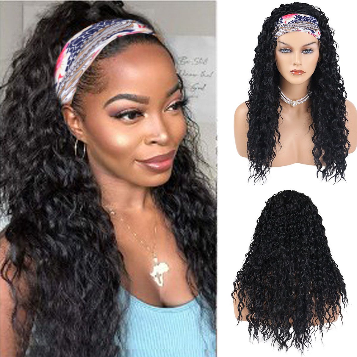 Headband Wig