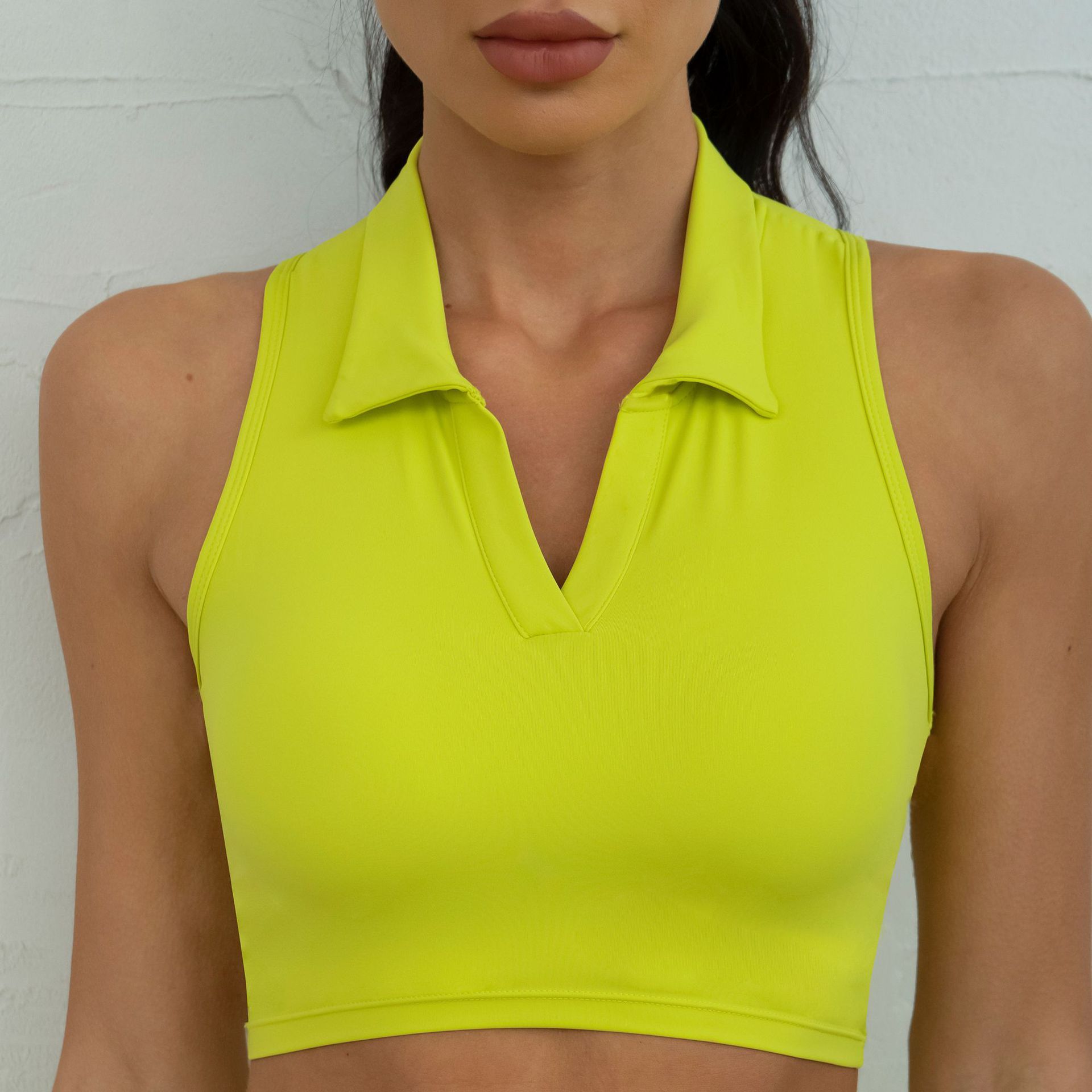 Bitter Lemon Sleeveless Top