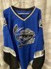 Brad Wingfield Danbury Trashers jersey Signed sz L Blue NWOT AK
