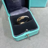 Wedding Rings Designer Rhinestone Diamonds Rings Size 5 6 7 ...