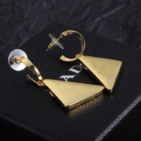 Earrings Designer Stud For Women 925 Sterling Silver Letter ...