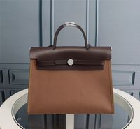 31CM canvas Bags Fashion luxury design High- Capacity Women T...