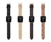 (Western Cowboy Skull) Patterned Leather Wristband Strap for Apple Watch  Series 4/3/2/1 gen,Replacement for iWatch 38mm / 40mm Bands