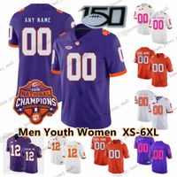 Clemson Tigers Purple Men's Customized Nike College Football Jersey on  sale,for Cheap,wholesale from China