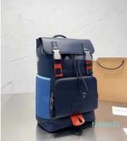 Designer Travel Bag Blue Backpack Outdoor Large Capacity Wat...
