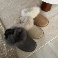 Australia scuff sis fur slippers uglies slide designer shoes...