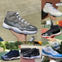 Jumpman Jubilee 11 11s High Basketball Shoes Barones grises Grey Midnight Navy Playoffs Bred Jam Gamma Blue Pascua Concord 45 Sneakers de Trainer de Columbia S8 S8
