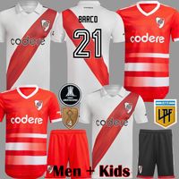 2022 2023 Jerseys de football des plaques de rivi￨re Barco de la Cruz Quintero Alvarezpratto Fernandez Camisetas Men Kits Kits Set Football Shirts Palavecino Palacios