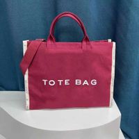 Totes Bag Canvas Designer Handtaschen große Kapazität Schulter -Cross -Taschen Frauen Einkaufsbriefe Druckbrieftaschen 230104
