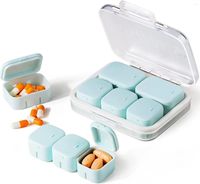 Bolsas de almacenamiento 10 Compartimentos Organizador de viajes Combinación gratuita Implay Small for Vitamin