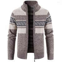 Maglioni maschi 2023 giacca abbinante maglione maschile maschile sciolte addensato autunno inverno