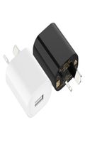 USB Power Adapter Chargers 5V 1A 2A Australia New Zealand AU Plug Wall Travel Home Charger pour Samsung HTC Android Phone Adapters 2619092