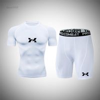 Running Jerseys Men' s Compression Suit Sports Tights Qu...