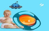 360 Rotating KidProof Non Spill Feeding Toddler Gyro Bowl Wi...