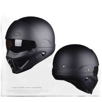 Skates capacete vintage capacete aberto face face casque hhopper bobble estilo motocicleta casco moto 3 4 jet wind DOT Aprovado 230106