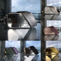 NEW Shoulder Bags Glossy Snapshot Crossbody Bags Wide Should...