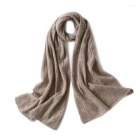 Sciarpe donne di alta qualità in maglia di alta qualità comoda calda spessa sciarpa lunghe cassa in cashmere shawl shawl head