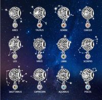 925 Sterling Silver beads diy charms Pendant Accessories Fit...
