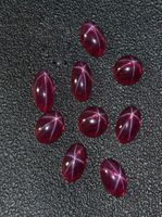BONDA QUALIDADE ALTERAÇÃO DE GLANDO GRANDE 68mm13x18mm 6 Tamanhos Laboratório criado Stone Star Sapphire Ruby Pedra solta para jóias Fazendo 5pcsl8038123
