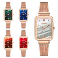 Armbanduhr Sleek Women Armband Uhren Orologio Donna Lusso Fashion Ladies Quarz Uhr Top Style Exquisite weibliche Armbanduhr Montre Montre