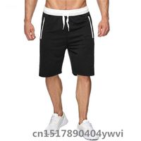 Shorts masculinos masculinos de moda marca de tabuleiro de praia respirável casual confortável e melhor fitness masculino musculação