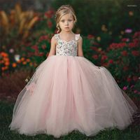 Girl Dresses Summer Tulle Puffy Ball Gown Dress For Girls Lo...