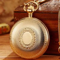 Relojes de bolsillo Reloj Mecánica Mujeres steampunk vintage para hombres Collar de chaleco Mira de disfraces en cadenas