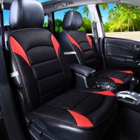 Araba koltuk kapakları, dört kapılı Sedansuv Ultra-Luxury Koruması için Evrensel Nefes Alabilir Kapak Keten Yastık Seasons