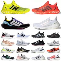 Nouveaux hommes femmes chaussures de course noir et blanc 19 20 Primeknit Oreo CNY Blue Grey Mens Womens Jogging Classic Sport Outdoor Ub Casual Shoe Sneakers Taille 36-45