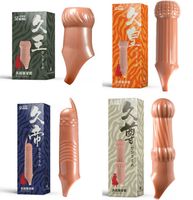 섹스 장난감 마사지 진동기 볼프스 베인 음경 확대 소매 수탉 링 확장 지연 발기 수컷 장난감