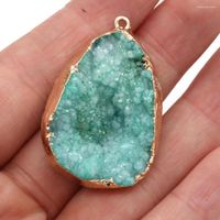 Charms Natural Semi Precious Stone Pendant Drop Crystal DIY ...