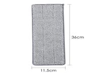 36115 cm Traje de almohadillas de microfibra reutilizables para la herramienta de limpieza para el hogar de trapo perezoso de lana a mano con trapo de trapos