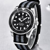 Armbanduhren hochwertige Wassergeister mechanische Uhrenmänner wasserdichte leuchtende automatische Freizeitstil Relogio Maskulino A606