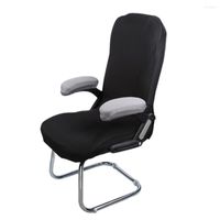 Sandalye kapakları 1pair ev ergonomik modern streç sünger yastıklı evrensel slip ofis bilgisayar kolçak kapağı yumuşak dirsek rahatlaması