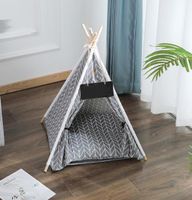 Кошачьи кровати мебель для домашних палаток палатка портативная вигва