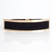 Belts Fashion 2023 Elastic Mirror Metal Waist Belt 4cm Width...