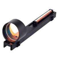 Shooin Optics SFD I 1X Lightweight Optics Fiber Red Dot Sight Scope for Shotguns Rib Rail Base Mount Hunting Shooting R9192