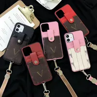 Luxurys diseñadores de casos telefónicos para iPhone 13 12 11 Case de flores negras de Pro Max con cubierta de teléfono móvil de cuero de bolsillo