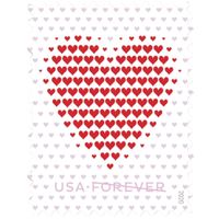 Made of Hearts Arkusz 20 Pierwszej klasy ślub ślubny Święto Miłość Walentynki