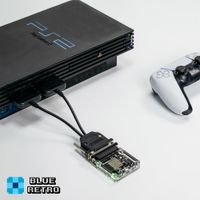 Diğer Elektronik Blueretro PS1 2 Kablosuz Denetleyici Dönüştürücü Bluetooth Alıcı Adaptörü PlayStation 2 Oyunlar Retro 230114