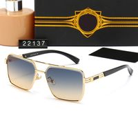 Gro￟handel Designer Sonnenbrille Original 22137 Brille Outdoor Shades PC Frame Fashion Classic Lady Mirrors f￼r Frauen und M￤nner Brille Unisex 7 Farben