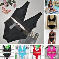 Sexy bikini bikini playa ropa de baño sets estampados monokini mujer verano